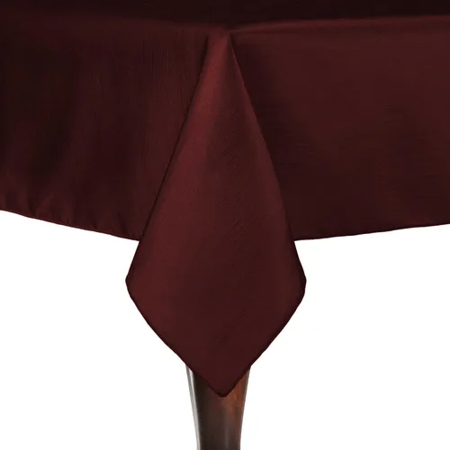 Vista 26 de Ultimate Textile - Paquete de 2 manteles rectangulares reversibles de satén Shantung - Majestic - Mantel rectangular de 60 x 108 pulgadas
