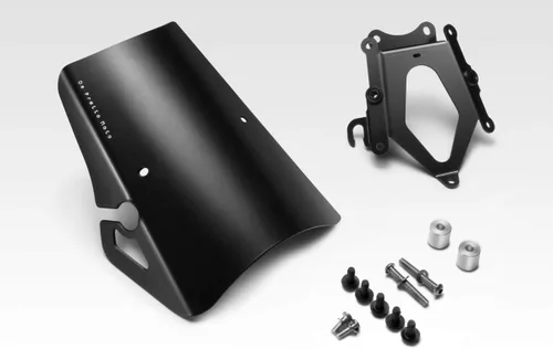 Vista 4 de CMX500 / CMX300 Rebel 2017/19 - Kit Parabrisas 'Exential' (S-0799) - Carenado de aluminio para parabrisas - Sujetadores de hardware incluidos