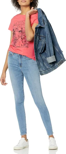 Vista 5 de Tienda Essentials Disney Marvel Star Wars Camiseta de manga corta con cuello redondo para mujer paquete de 2