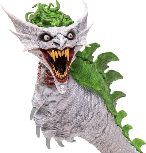 Vista 2 de McFarlane Toys DC Multiverse The Joker Dragon Dark Nights Vehículo de acción de metal DC Multiverse Comic Figura de vehículo de 7 pulgadas Dark