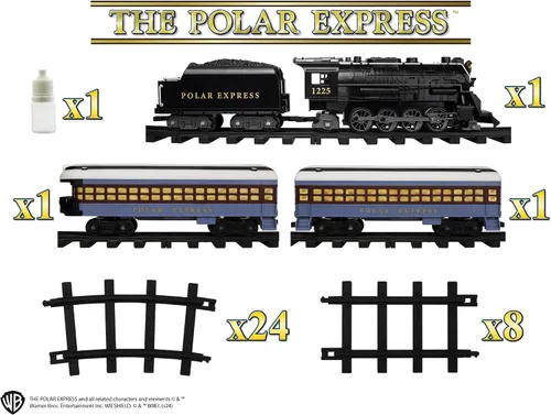 Vista 9 de [Usado] Lionel The Polar Express - Juego de tren a batería para niños a partir de 4 años