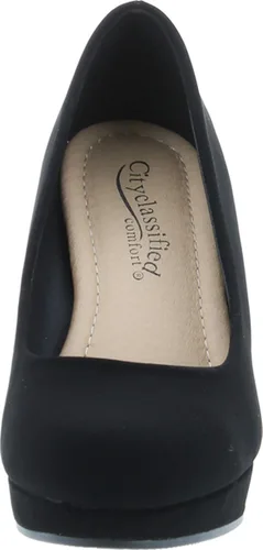 Vista 8 de Mark Mary Jane - Zapatos cómodos de tacón de cuña para mujer, con correa de oficina, con correa