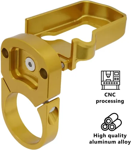 Vista 4 de JFG RACING Speedo Relocation Mount Bracket with Digital Display Guard CNC Aluminum Speedometer Mount Repositioning Tool for Sur Ron X/S Segway X160
