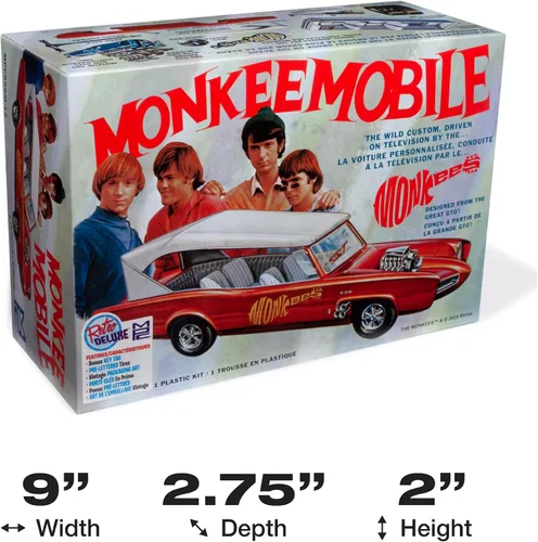 Vista 5 de MPC Monkeemobile - Kit de modelo de coche de TV a escala 1:25