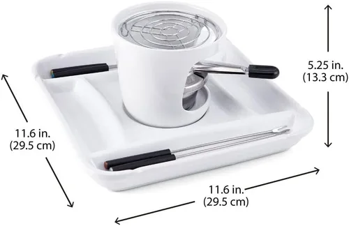 Vista 2 de Chicago Metallic Smores Maker, Blanco Pequeño