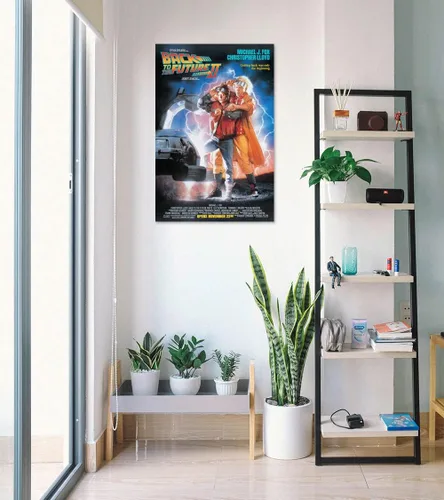 Vista 4 de Regreso al futuro II - Póster de película (estilo regular con créditos) (tamaño: 24" x 36")
