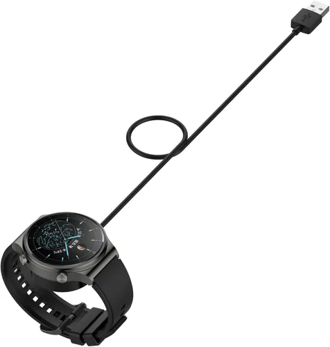 Vista 6 de Compatible con Huawei Watch GT3 Pro Cable de carga USB de repuesto, cargador USB AWADUO Cables magnéticos de carga para Huawei Watch D para hombres