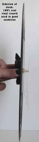 Vista 4 de Reloj de disco de vinilo - Puertas inspiradas