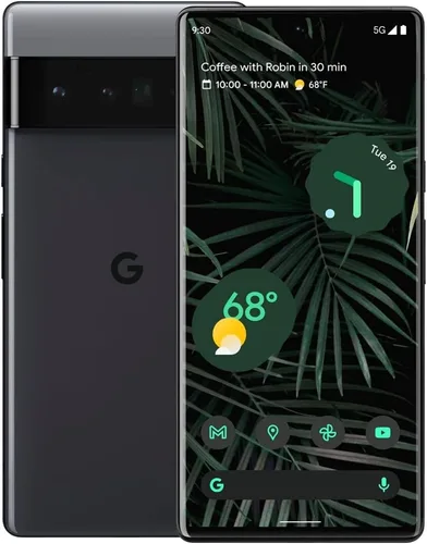 Vista 7 de Google Pixel 6 Pro 5G, versión estadounidense, 128GB, blanco nublado - AT&T (renovado)