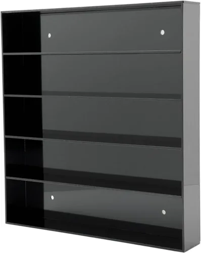 Vista 4 de Dazzling Displays Exhibición de la caja de acrílico para especias (estilo B - transparente)