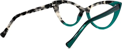 Vista 5 de Zeelool Maxine WA454518 - Gafas de bloqueo de luz azul de ojo de gato de moda para mujer con protección UV400
