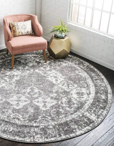 Vista 21 de Unique Loom - Alfombra estilo tradicional de Rosso Collection, Polipropileno, Beige/anaranjado