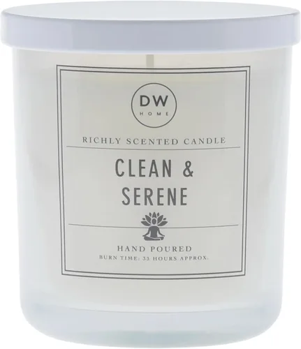 Vista 10 de DW Home Vela perfumada de pétalos de peonía para el hogar, tarro de vela de 9 onzas, 8.8 onzas, hasta 33 horas de combustión, vela perfumada de lujo