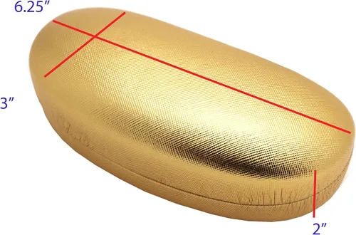 Vista 2 de ColorViper Funda protectora deportiva rígida o semirrígida para gafas y gafas de sol con paño de limpieza