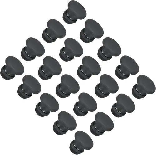 Vista 19 de MECCANIXITY Tapones de silicona con bloqueo de clic para cubrir agujeros de panel, sello de panel de goma tipo empotrado redondo para antepechos