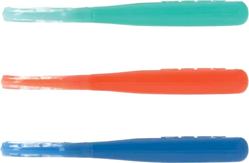 Vista 6 de Nuby Set de primeras cucharas para bebé - (3 paquetes) Utensilios de alimentación para bebés - 6+ meses Multicolor