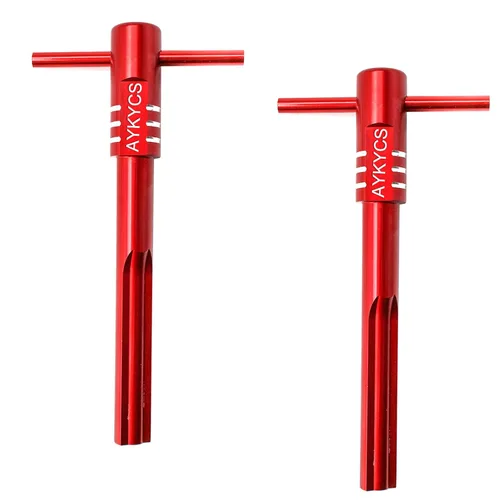 Vista 3 de Herramienta de alineación del interruptor de encendido de motocicleta compatible con modelos Harley Touring 2003-2013 (rojo)