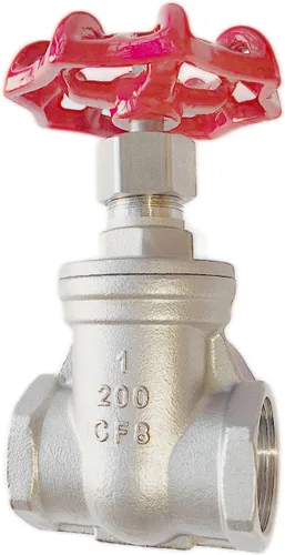Vista 9 de Válvula de compuerta de acero inoxidable 304, válvula de globo rotativa roscada hembra de acero inoxidable NPT de 1/2 "para interruptores de flujo