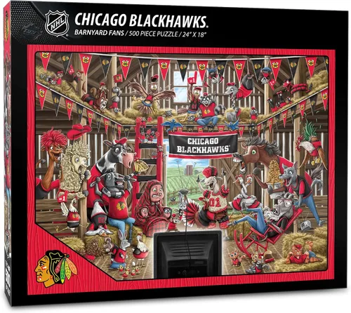 Vista 10 de YouTheFan NHL Barnyard Fans - Rompecabezas de 500 piezas