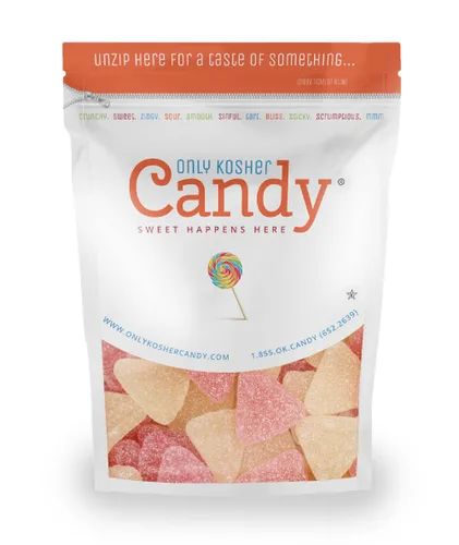 Vista 7 de Only Kosher Candy - Dulces de Gomita a Granel Sabor Cerezas Gemelas, Certificado Kosher, Paquete de 2 Libras