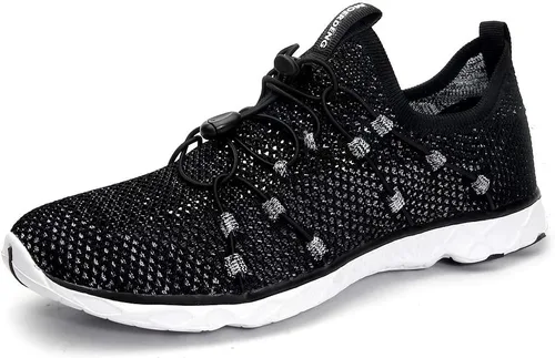 Vista 3 de MOERDENG Zapatos de agua de secado rápido para hombre, ligeros, para deportes al aire libre, playa, piscina, ejercicio