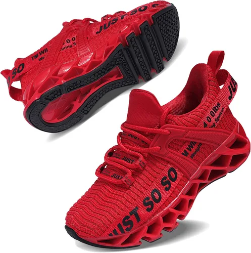 Vista 2 de COKAFIL Tenis ligeros para correr para niños y niñas pequeños y grandes