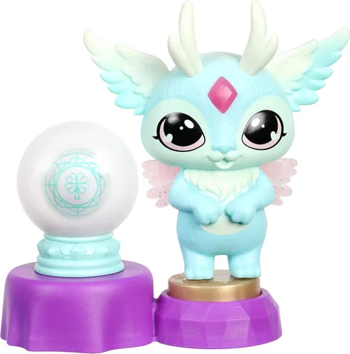 Vista 3 de Magic Mixies Mixlings Magic Castle Playset, juego expansible con varita mágica que revela 5 momentos mágicos, para niños de 5 años en adelante