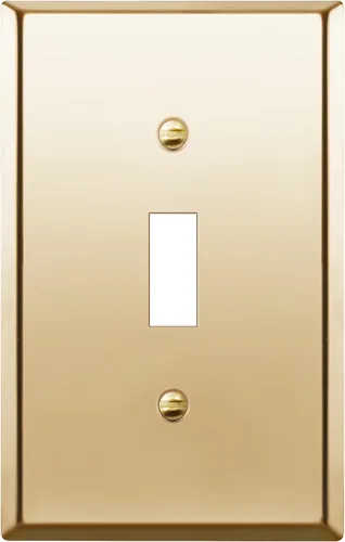 Vista 48 de LIDER Placa de Pared de Metal para Interruptor de Luz de Palanca, Cubierta de Interruptor de Acero Inoxidable, Resistente a la Corrosión