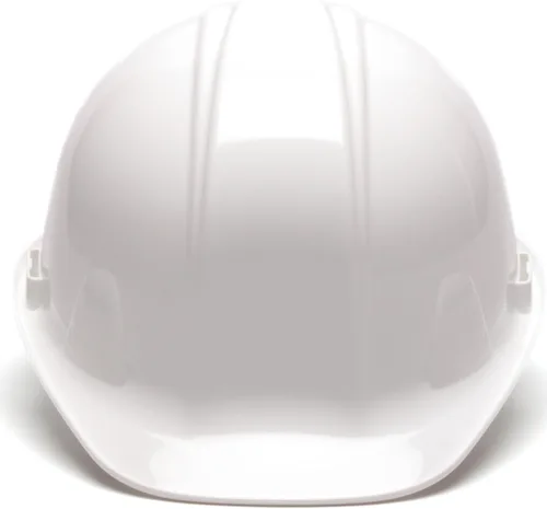Vista 2 de Pyramex Safety SL Series Cap Style Hard Hat, 4-Point Snap Lock Suspension Blanco