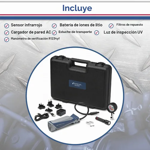 Vista 5 de Inficon Detector de fugas de refrigerante AST200IR