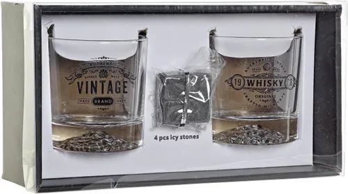 Vista 4 de Juego de 6 vasos de cristal 27 x 14,5 x 8,5 10.8 fl oz 3.3 x 3.5 in