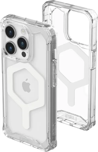Vista 13 de URBAN ARMOR GEAR UAG - Funda compatible con iPhone 15 Pro de 6.1 pulgadas, color negro y negro, imán integrado compatible con carga MagSafe