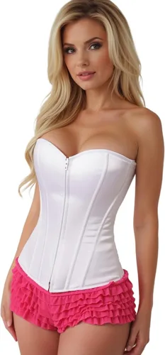 Vista 10 de Daisy Corsets Women's Lavish Sweetheart Front Zipper Corset