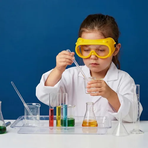 Vista 3 de Remerry 4 bandejas de arte de plástico apilables para manualidades, bandeja de arena para el aula, organizador de pintura sensorial para niños
