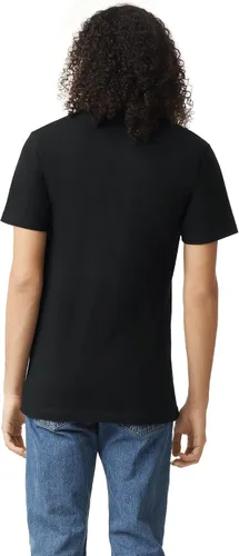 Vista 4 de American Apparel Camiseta de punto fino, estilo G2001, paquete de 2