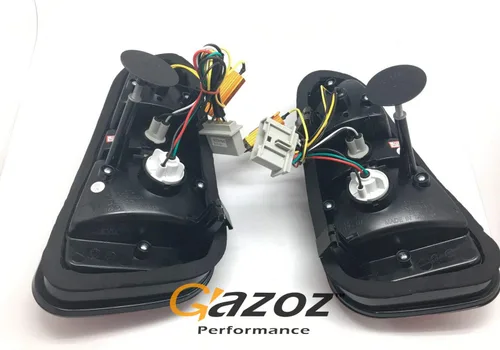 Vista 9 de Luces traseras LED humo Lámparas traseras W reverso se adapta 04-06 Mini Cooper R50 R52 R53