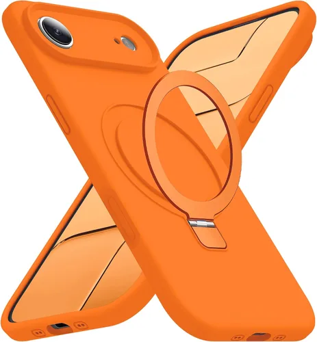 Vista 54 de Funda diseñada para iPhone 11 con soporte magnético invisible Compatible con Mag-Safe, a prueba de caídas de grado militar, a prueba de golpes