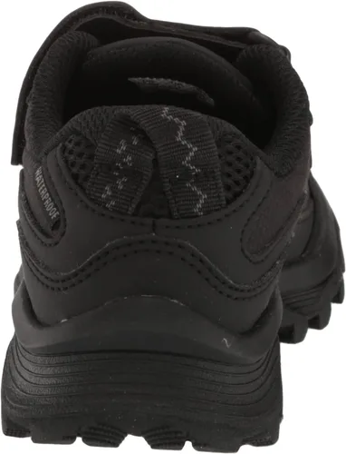 Vista 3 de Merrell Moab Speed - Tenis de senderismo impermeables con cierre alternativo bajo para niños