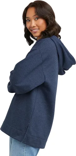 Vista 3 de Hanes EcoSmart - Sudadera con capucha de forro polar, sudadera de algodón para mujer, bolsillo Kanga