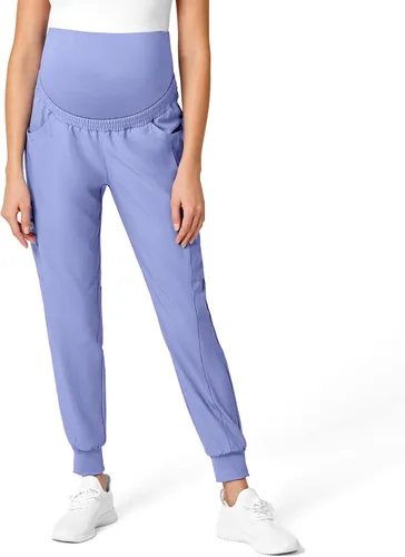 Vista 10 de WonderWink, pantalones de maternidad para mujer W123 Negro