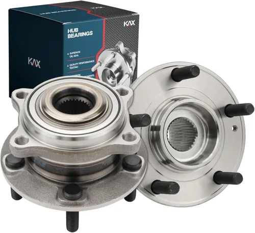 Vista 12 de KAX 510063 Rodamiento de rueda delantera compatible con Toyota Camry 2004-2017, Ford Edge 2007-2014, Toyota Sienna 2004-2010, conjunto de cubo