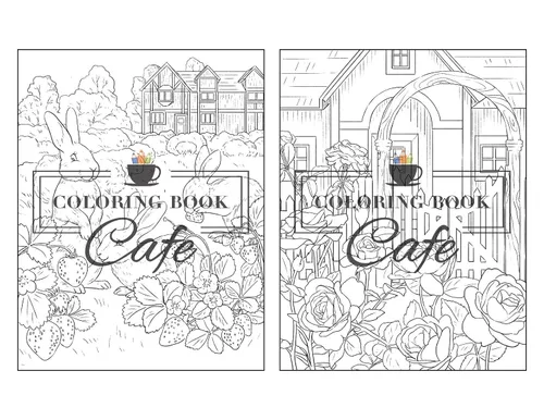 Vista 8 de English Countryside An Adult Coloring Book Featuring 50 Scenic Countryside Designs with Beautiful Gardens, Cute Animals and Charming Country Homes