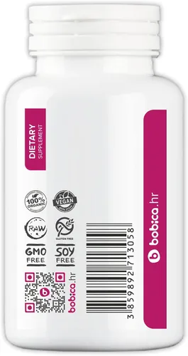 Vista 3 de Cápsulas orgánicas de bayas de Aronia – Suplemento de chokeberry negro con antocianinas y polifenoles naturales – Apoya el sistema inmunológico