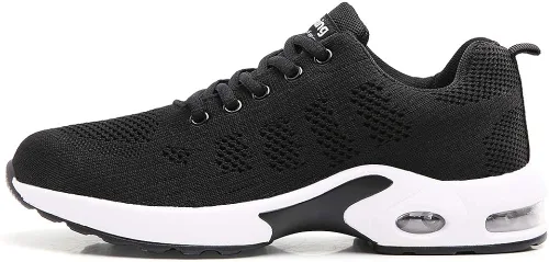 Vista 3 de Tsiodfo, tenis de mujer para correr, trotar, caminar, gimnasio y deportes