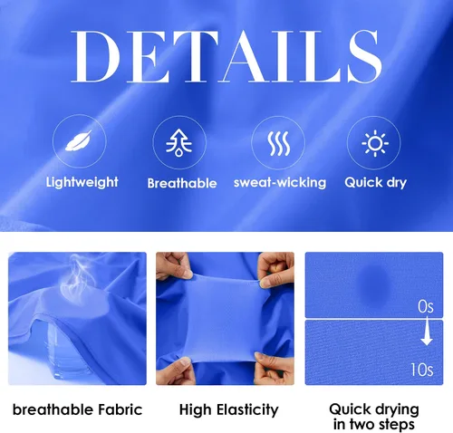 Vista 4 de Zando Trajes de baño tankini para mujer, trajes de baño deportivos para mujer, traje de baño deportivo de dos piezas para mujer, parte superior
