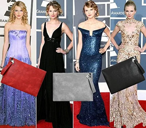 Vista 3 de Bolsos de noche para mujer, bolso de mano, bolso de mano, bolsa plegable