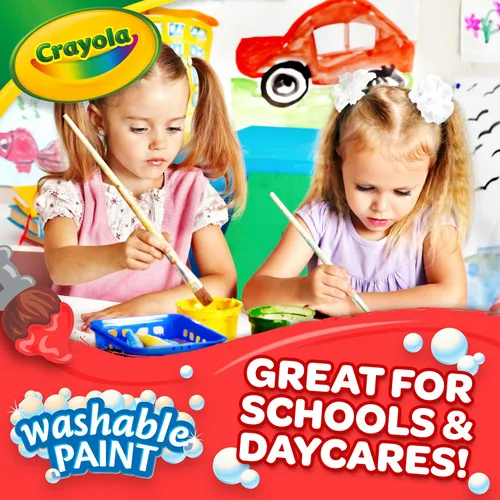 Vista 3 de Crayola Pintura lavable número 54-2128-053, GL, Negro