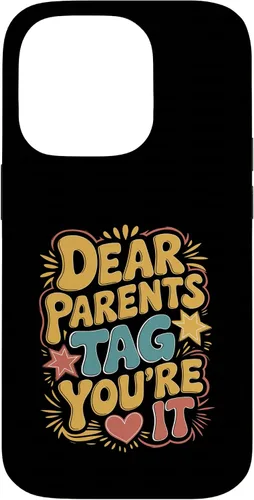 Vista 17 de Dear Parents Tag You’re It Leopard Print Case for iPhone XR
