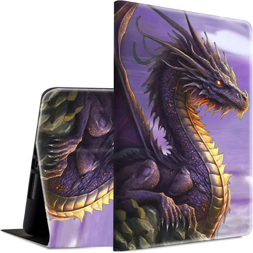 Vista 26 de Funda para Samsung Galaxy Tab S6 Lite de 10.4 pulgadas, versión 2022/2020, ligera, funda inteligente de piel sintética con soporte ajustable
