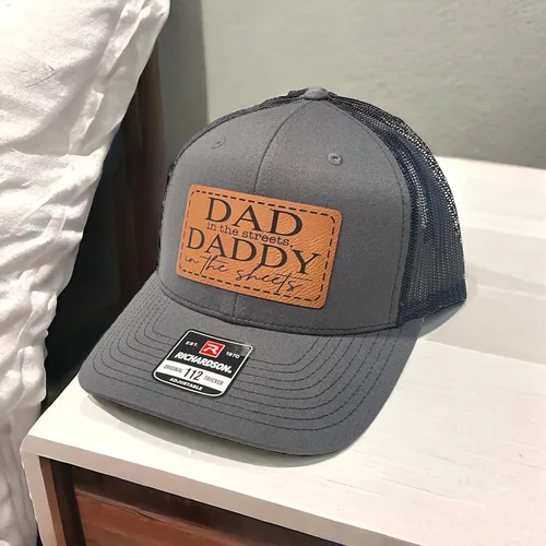 Vista 6 de BUBBLEHEAD - Gorro de tinta hecho a mano para papá en las calles, regalo de cumpleaños para padre nuevo